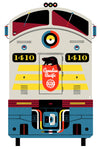 2025 Contemporary Canadian Poster, Train print series - Canadian Pacific No. 1410 (Artist Signed)